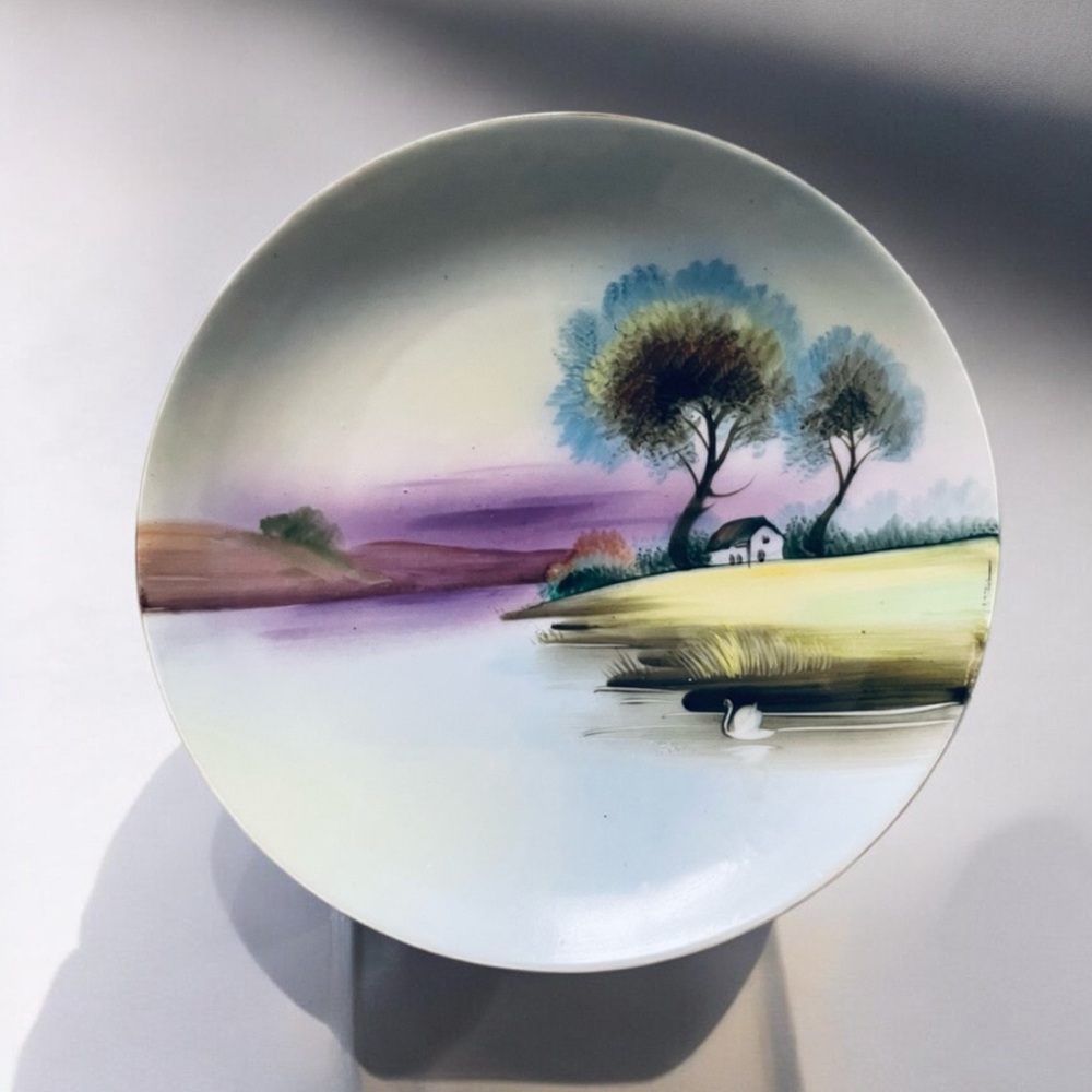 RS porcelain plate